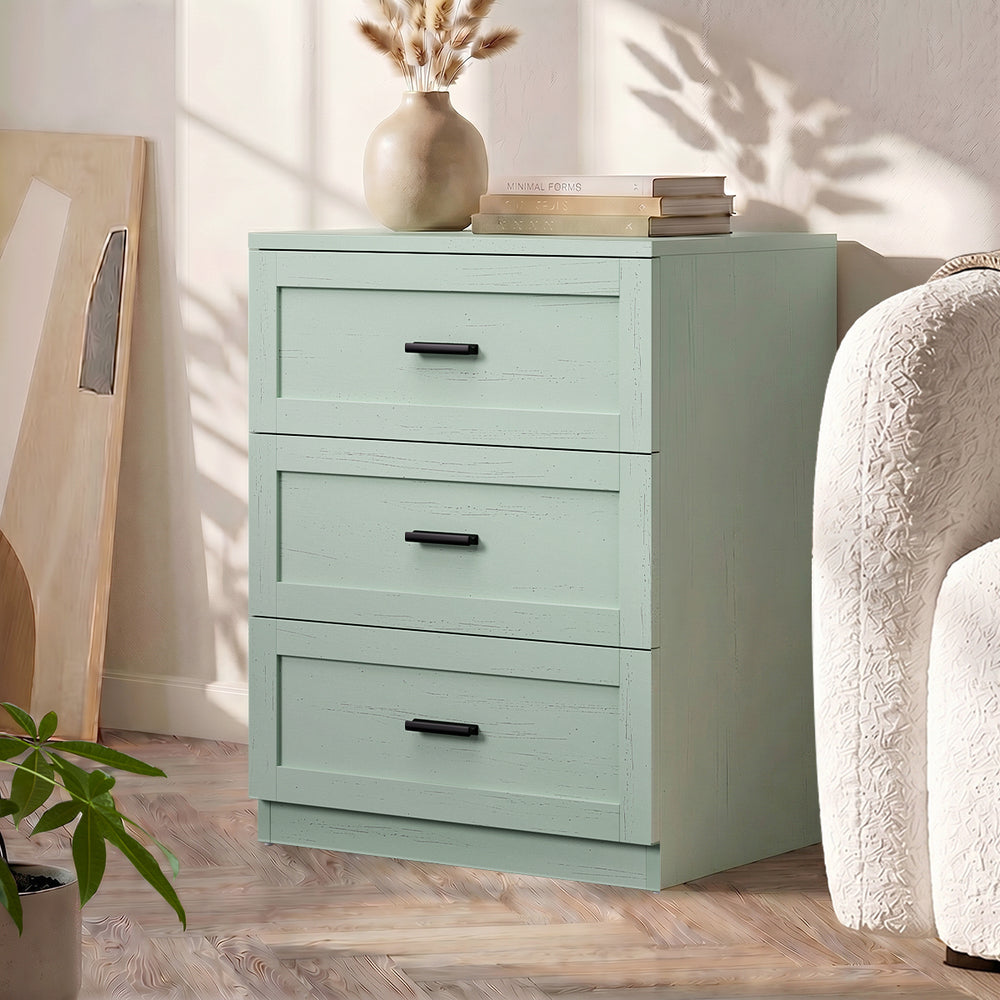 Victor Green Bedside Table