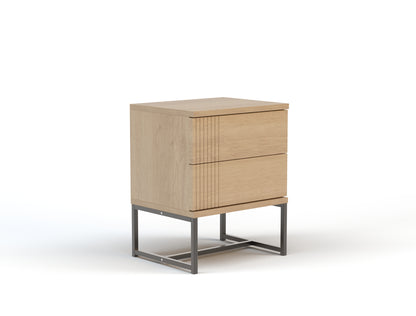 Paloma Natural Bedside Table