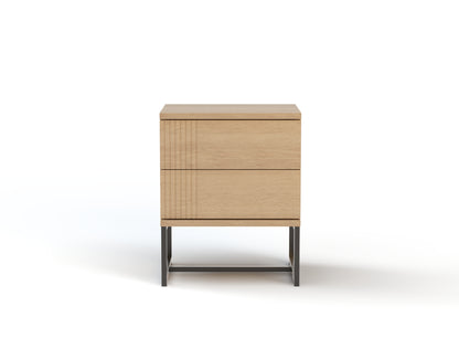 Paloma Natural Bedside Table