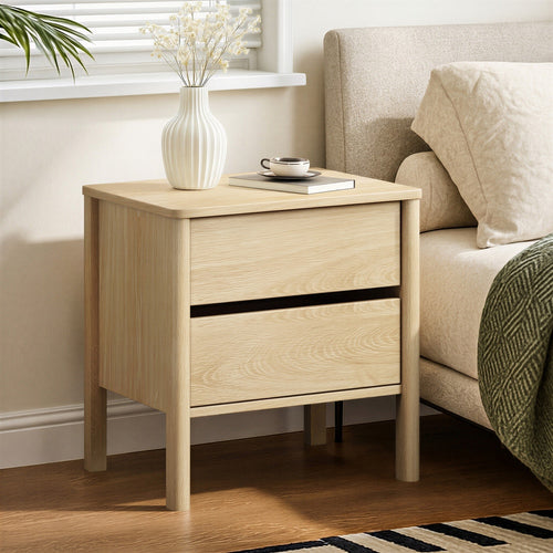 Grove Natural Bedside Table