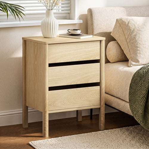 Isla Natural Bedside Table