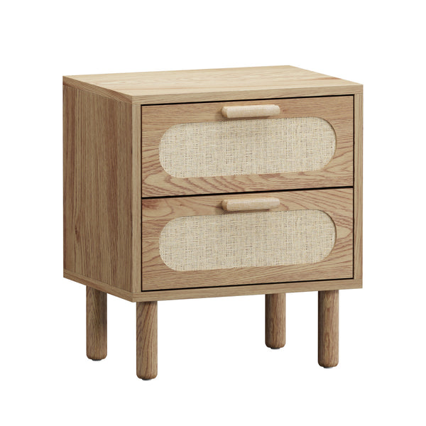 Chelsea Natural Rattan Bedside Table