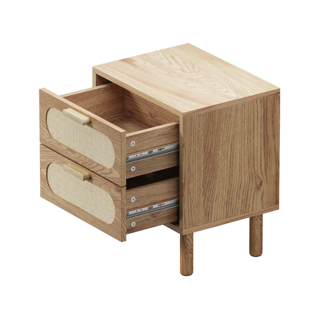 Chelsea Natural Rattan Bedside Table