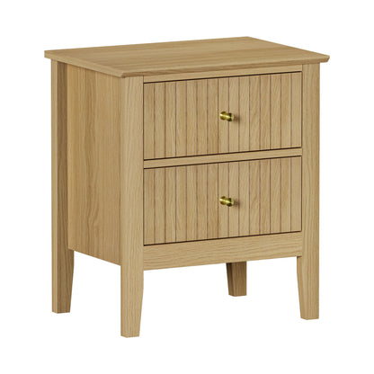 Stan Natural Bedside Table