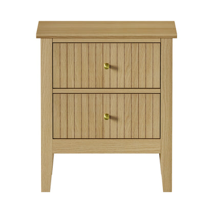 Stan Natural Bedside Table