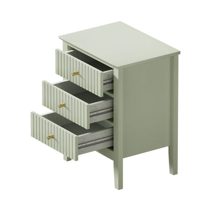 Rios Green Bedside Table