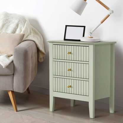 Rios Green Bedside Table