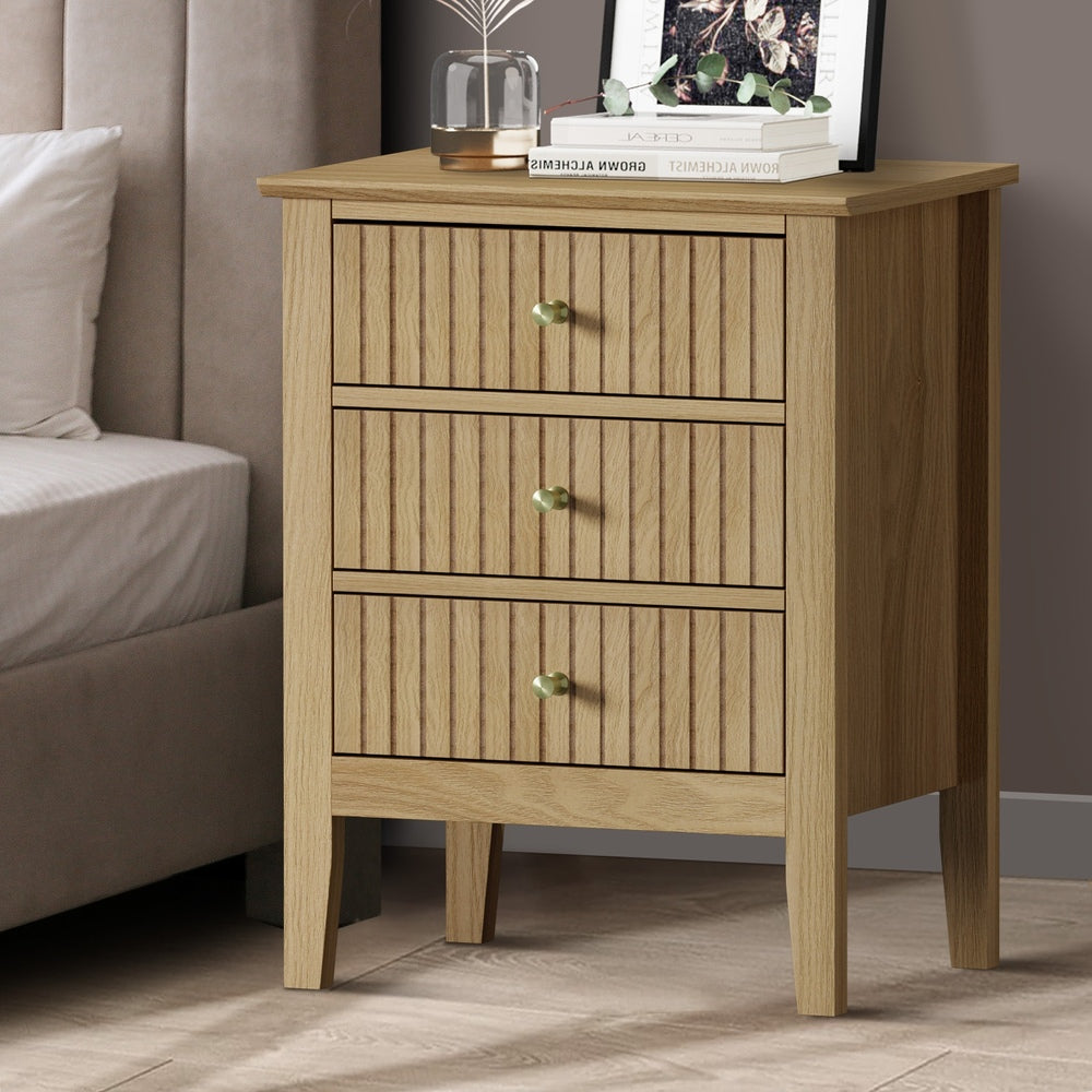 Rios Natural Bedside Table