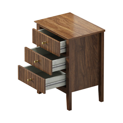 Rios Walnut Bedside Table
