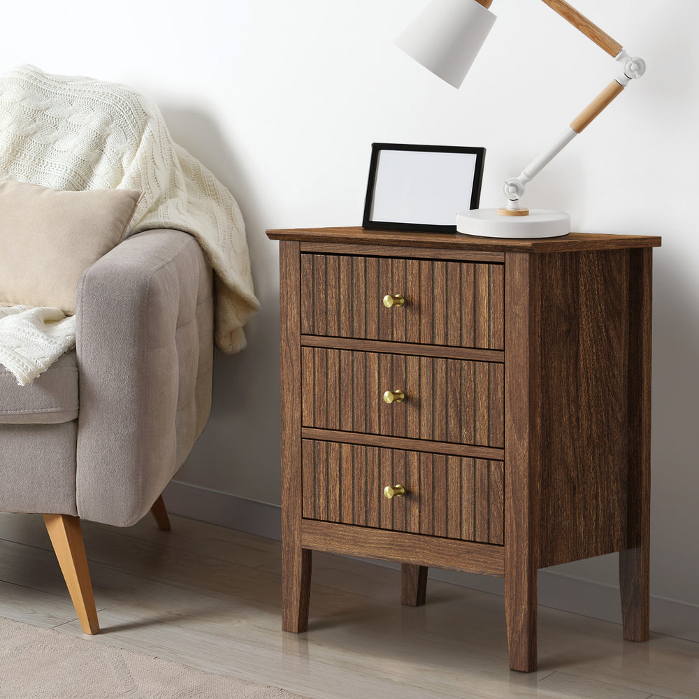 Rios Walnut Bedside Table