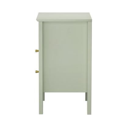 Avalon Green Bedside Table