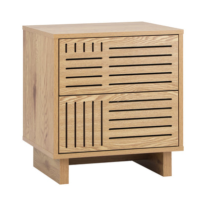 Ollie Natural Bedside Table