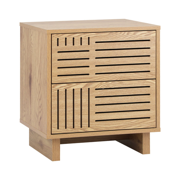 Ollie Natural Bedside Table