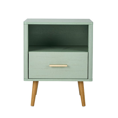 Cleo Green Bedside Table