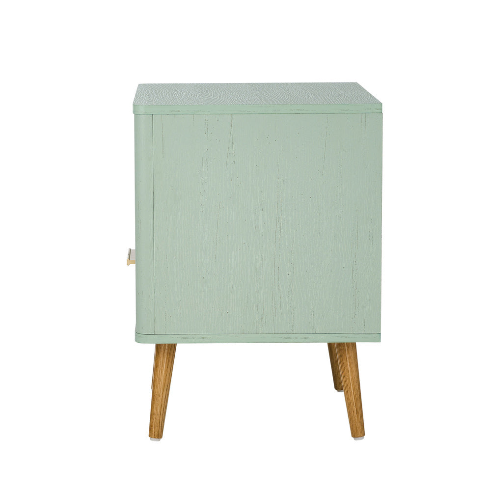 Cleo Green Bedside Table