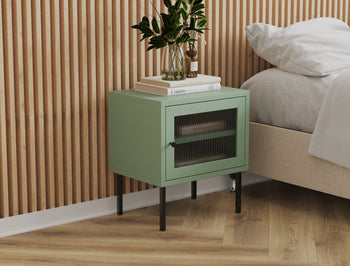 Darcy Green Bedside Table