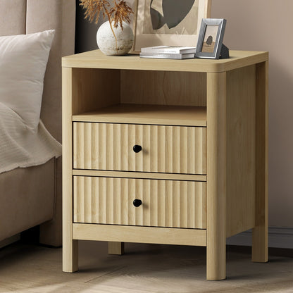 Harrison Natural Bedside Table