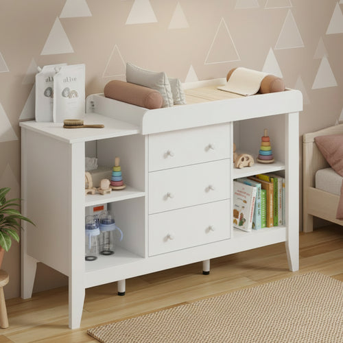 Cove 6 Baby Changing Table Chest of Drawers Cabinet Nursery Furniture