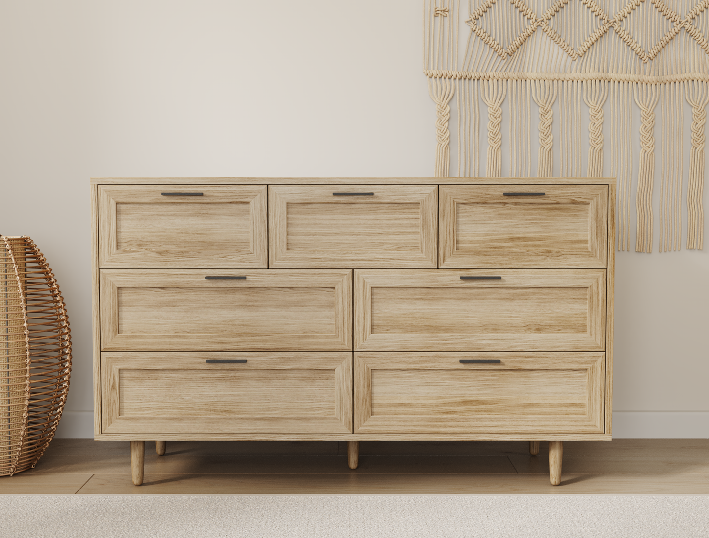 Kenzo Natural 7 Chest of Drawers