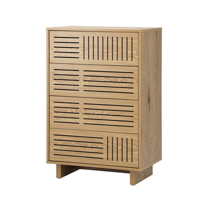 Elara 6 4 Chest of Drawers Storage Cabinet Dresser Tallboy Natural