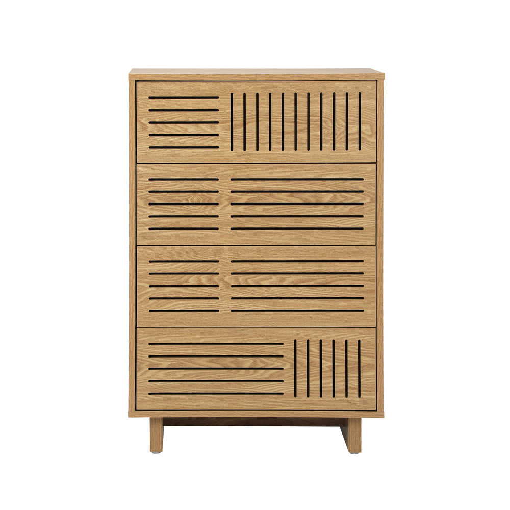 Elara 6 4 Chest of Drawers Storage Cabinet Dresser Tallboy Natural