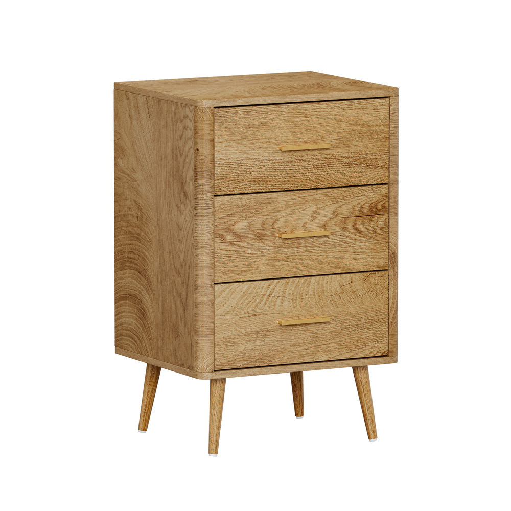 Willow 3 Chest of Drawers Tallboy Natural