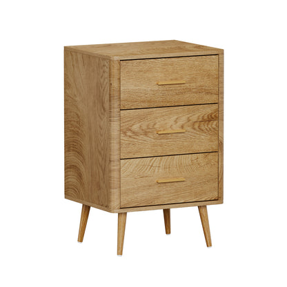 Willow 3 Chest of Drawers Tallboy Natural