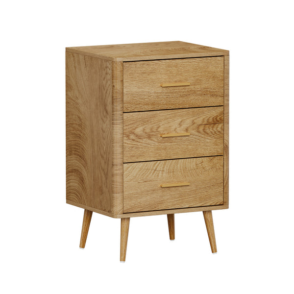 Willow 3 Chest of Drawers Tallboy Natural