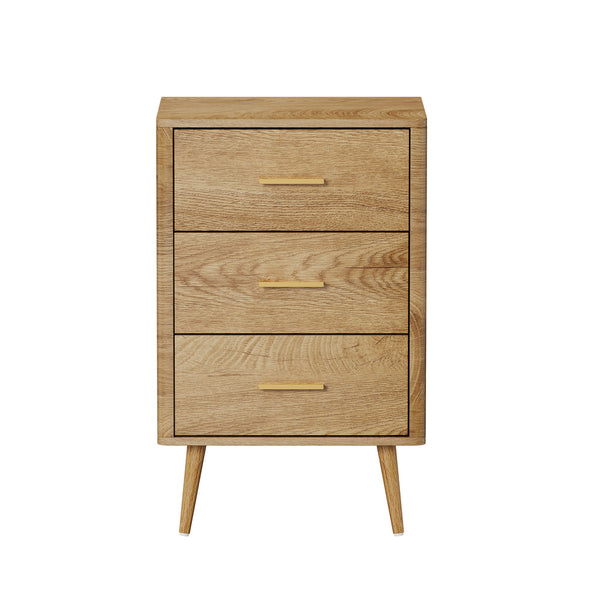 Willow 3 Chest of Drawers Tallboy Natural