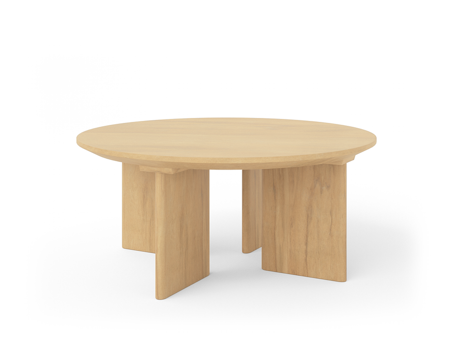 Kima Natural Wooden Coffee Table