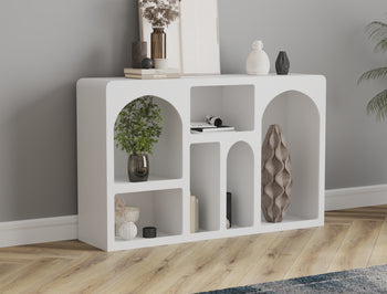 Amara White Display Cabinet