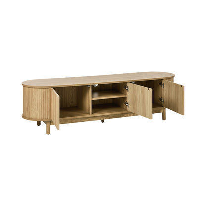 Bali Wooden Natural Entertainment Unit 160cm
