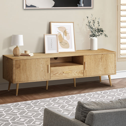 Cleo Natural Entertainment Unit 160cm
