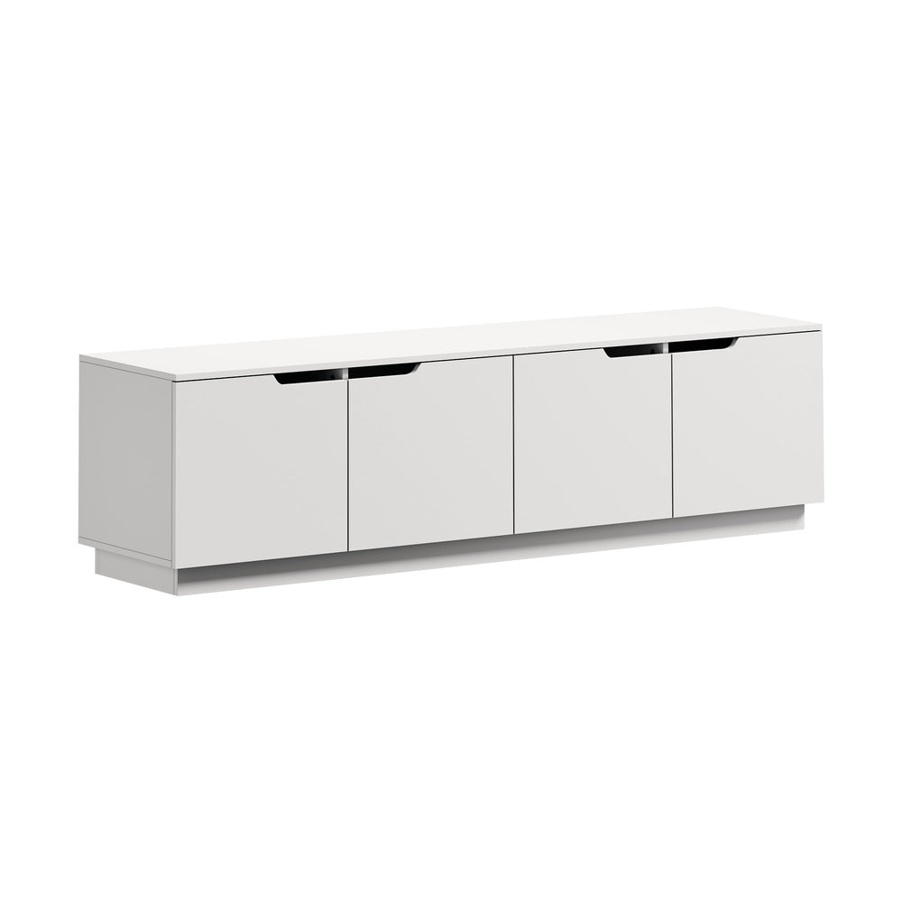 Lucas Wooden White Entertainment Unit 180cm