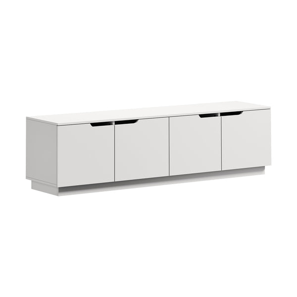 Lucas Wooden White Entertainment Unit 180cm