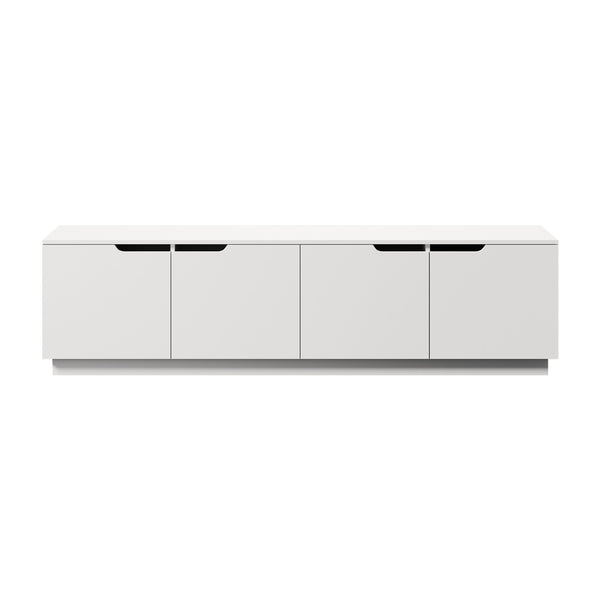 Lucas Wooden White Entertainment Unit 180cm