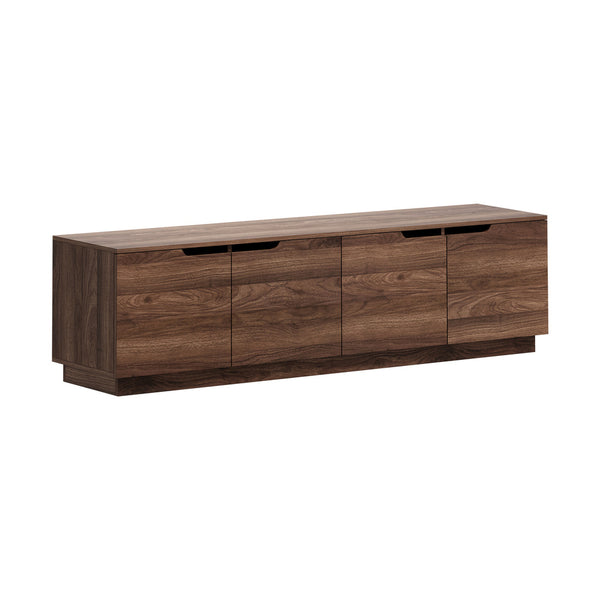 Lucas Wooden Walnut Entertainment Unit 180cm