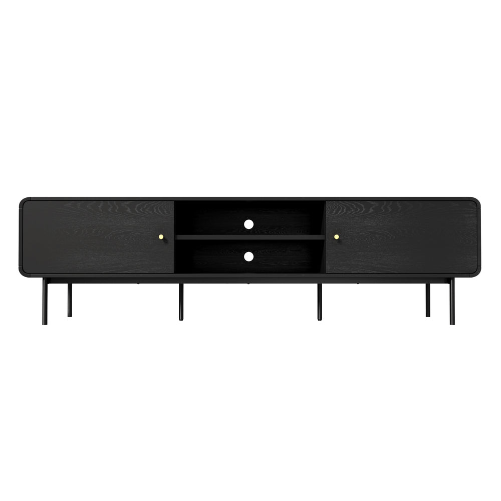 Astro Black Entertainment Unit 180cm