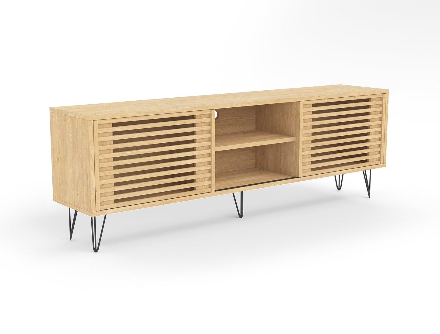 Naya Natural Oak TV Unit 180cm