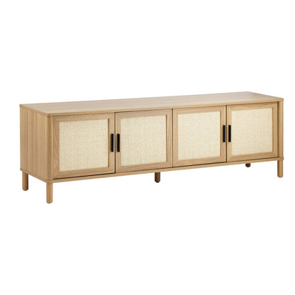Chelsea Natural Rattan Entertainment Unit 160cm
