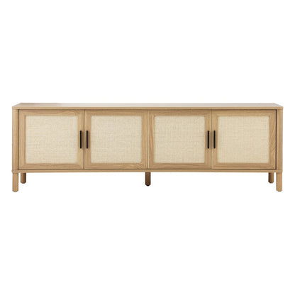 Chelsea Natural Rattan Entertainment Unit 160cm