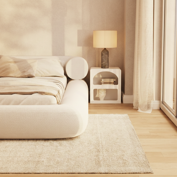 Latitude Bed Low Pile Chinelle Soft White