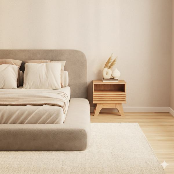 Expanse Bed Low Pile Chinelle Soft Grey