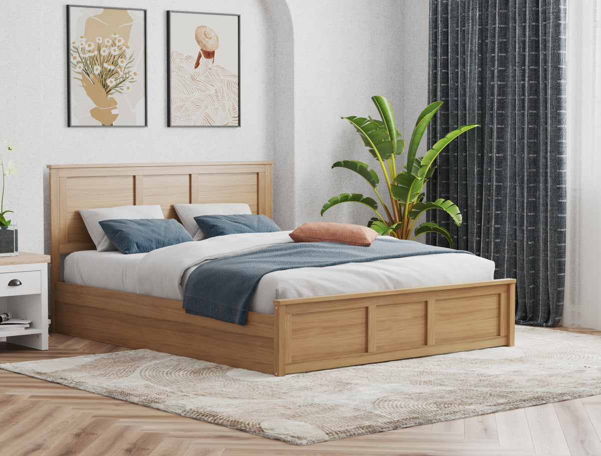 Kiara Wooden Natural Gas Lift Bed Frame