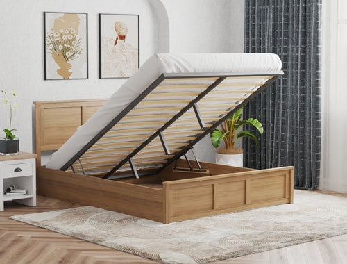 Kiara Wooden Natural Gas Lift Bed Frame