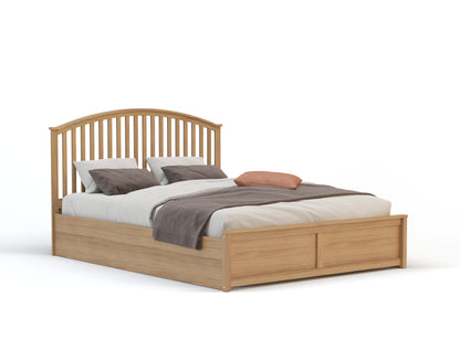 Yebes Wooden Natural Gas Lift Bed Frame