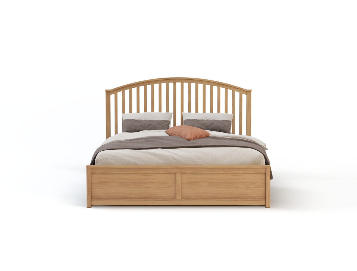 Yebes Wooden Natural Gas Lift Bed Frame