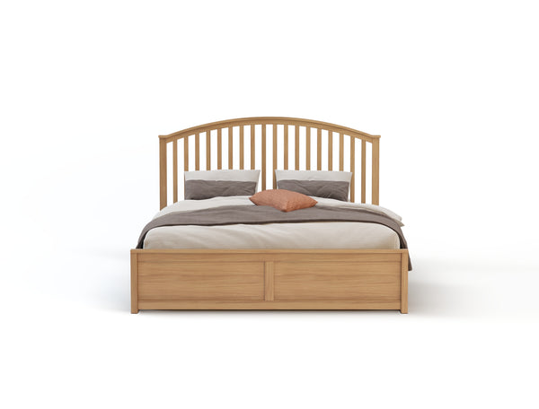 Yebes Wooden Natural Gas Lift Bed Frame