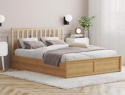 Olsen Wooden Natural Gas Lift Bed Frame