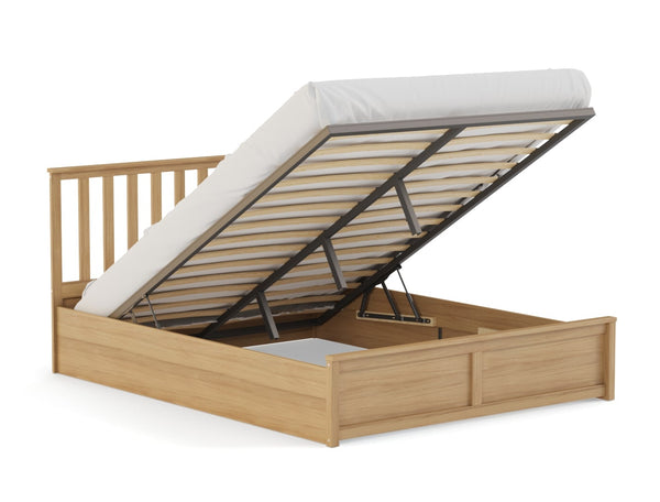 Olsen Wooden Natural Gas Lift Bed Frame